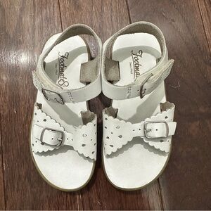 FootMates Ariel sandals white size 9 toddler girl